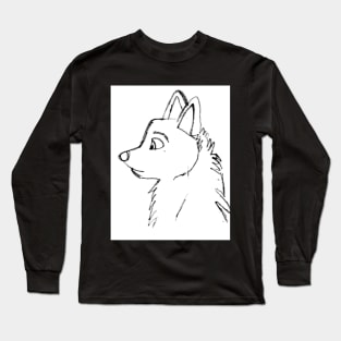 Lobo Solitario Long Sleeve T-Shirt